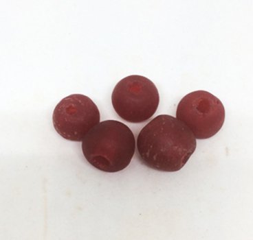 Red Opaque Bead
